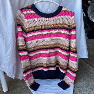 Gorgeous stripe Moth sweater from Anthropologie perfect for fall/winter